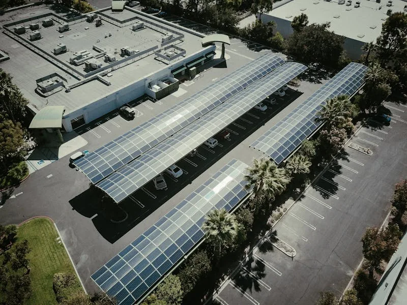Solar Carport – Nhà máy sản xuất